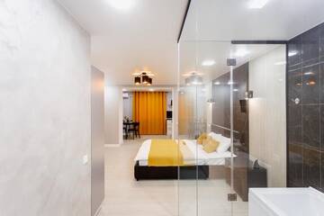 Фото номера Апартаменты с 1 спальней Апартаменты FLY apart-hotel г. Тирасполь 9